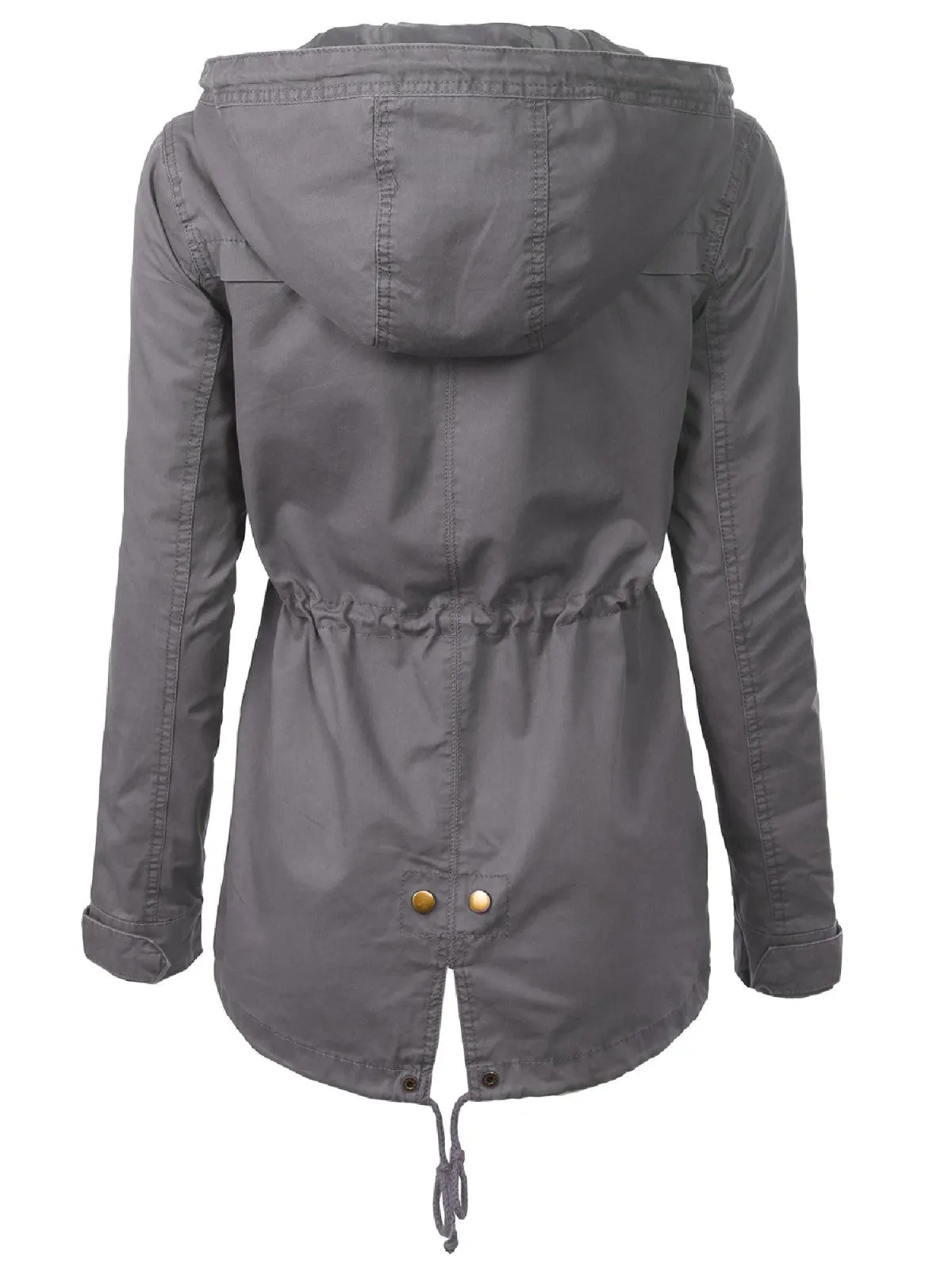 Lightweight Military Safari Anorak Utility Hoodie Jacket