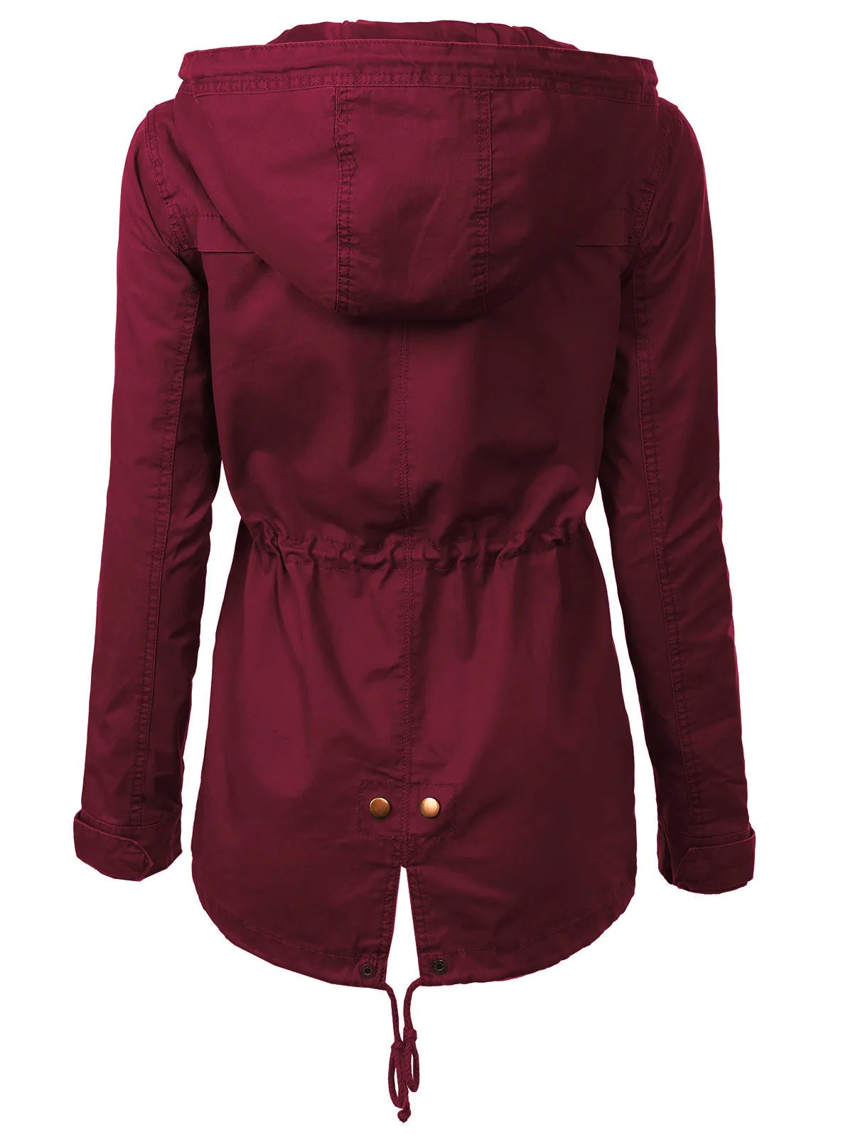 Lightweight Military Safari Anorak Utility Hoodie Jacket
