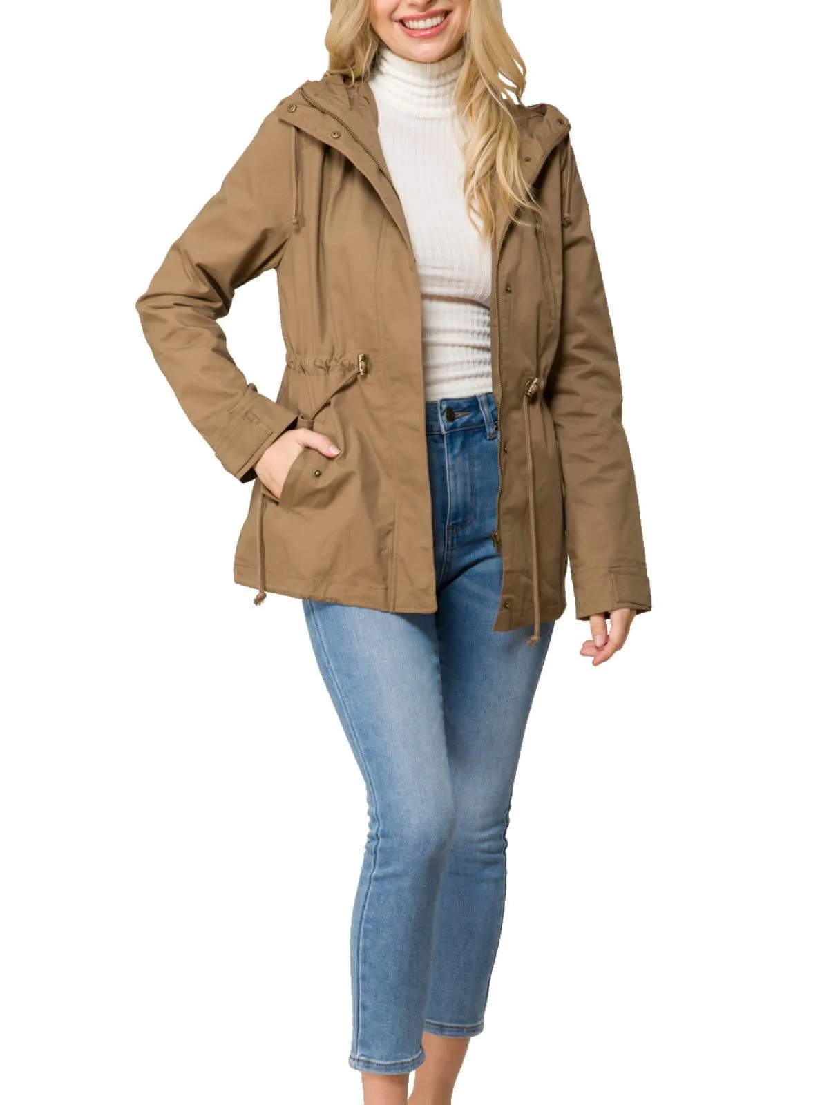 Lightweight Military Safari Anorak Utility Hoodie Jacket