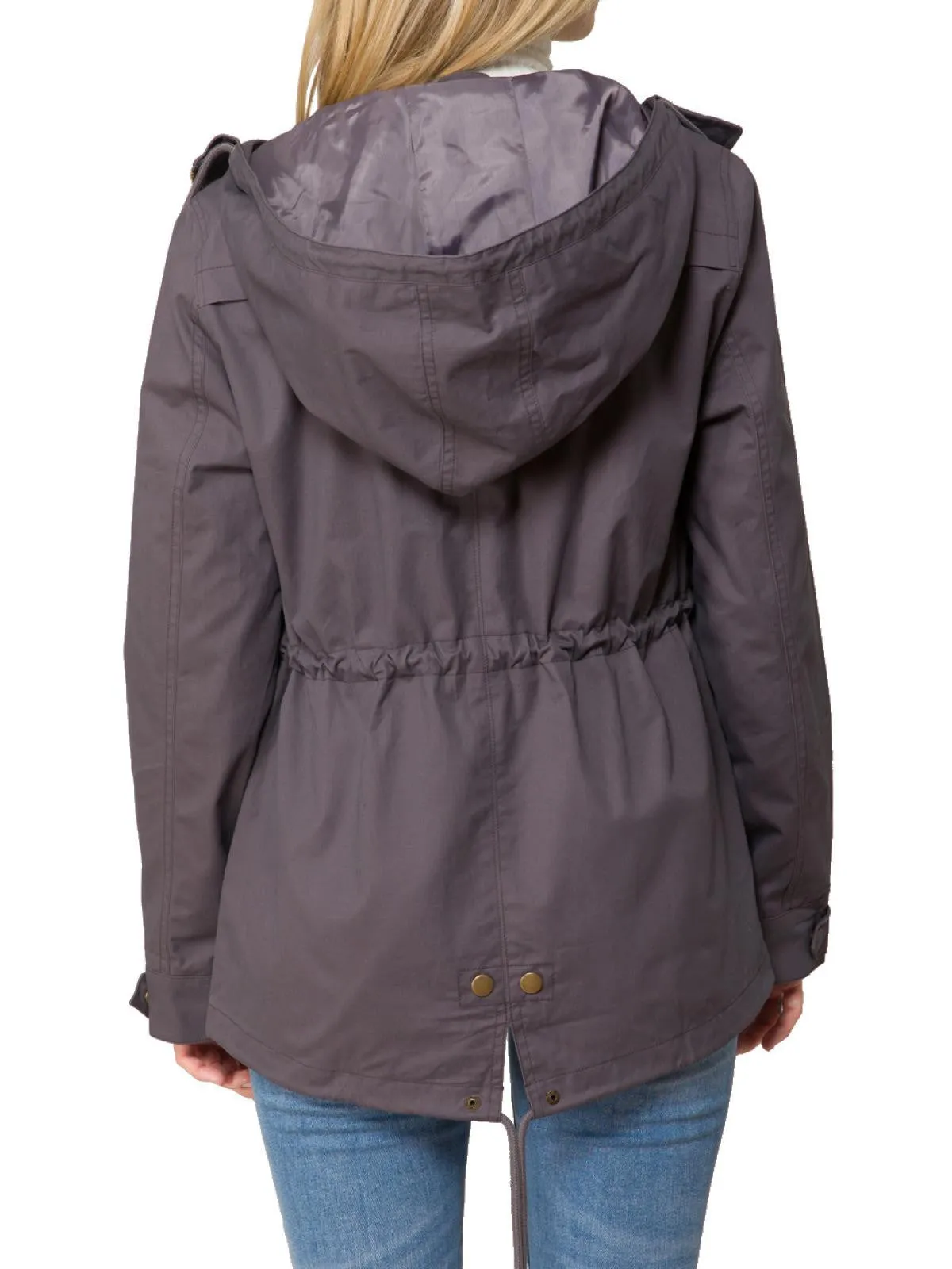 Lightweight Military Safari Anorak Utility Hoodie Jacket