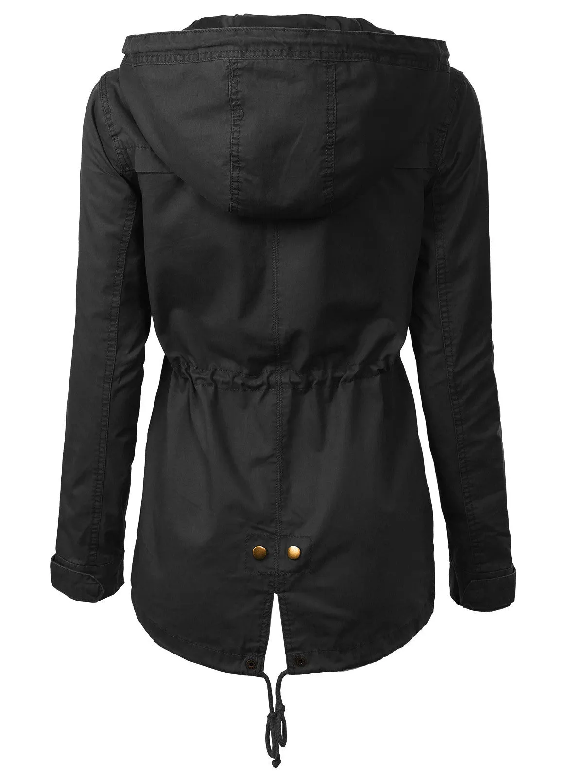 Lightweight Military Safari Anorak Utility Hoodie Jacket