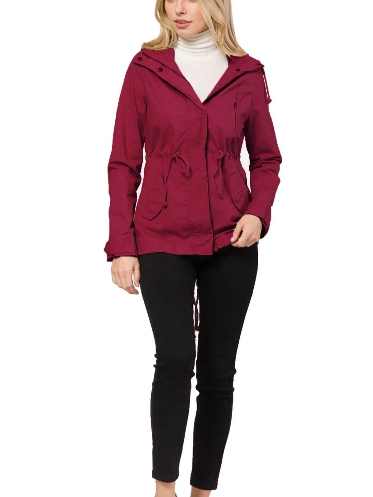 Lightweight Military Safari Anorak Utility Hoodie Jacket