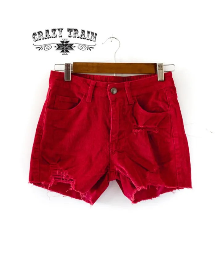 Lil Red Rodeo Shorts
