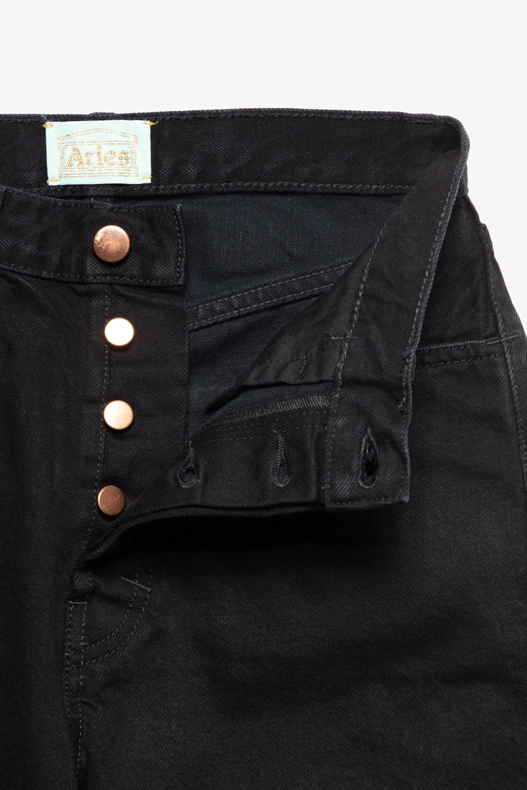 Lilly Selvedge Black Jeans