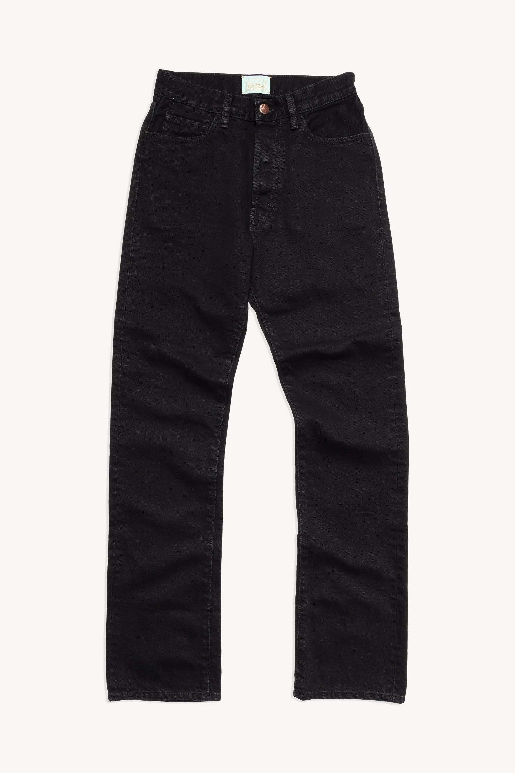 Lilly Selvedge Black Jeans