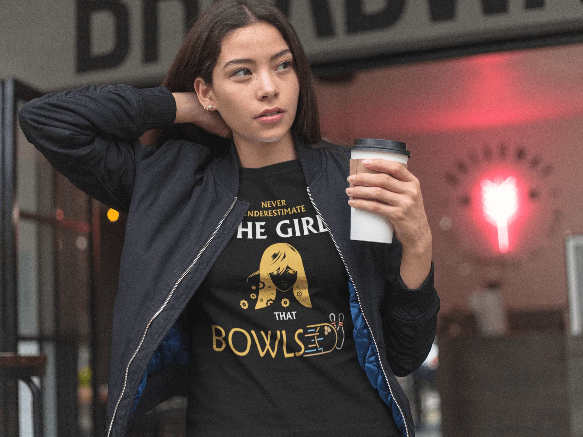 Limited Edition Girl That Bowls Bowling T-Shirt