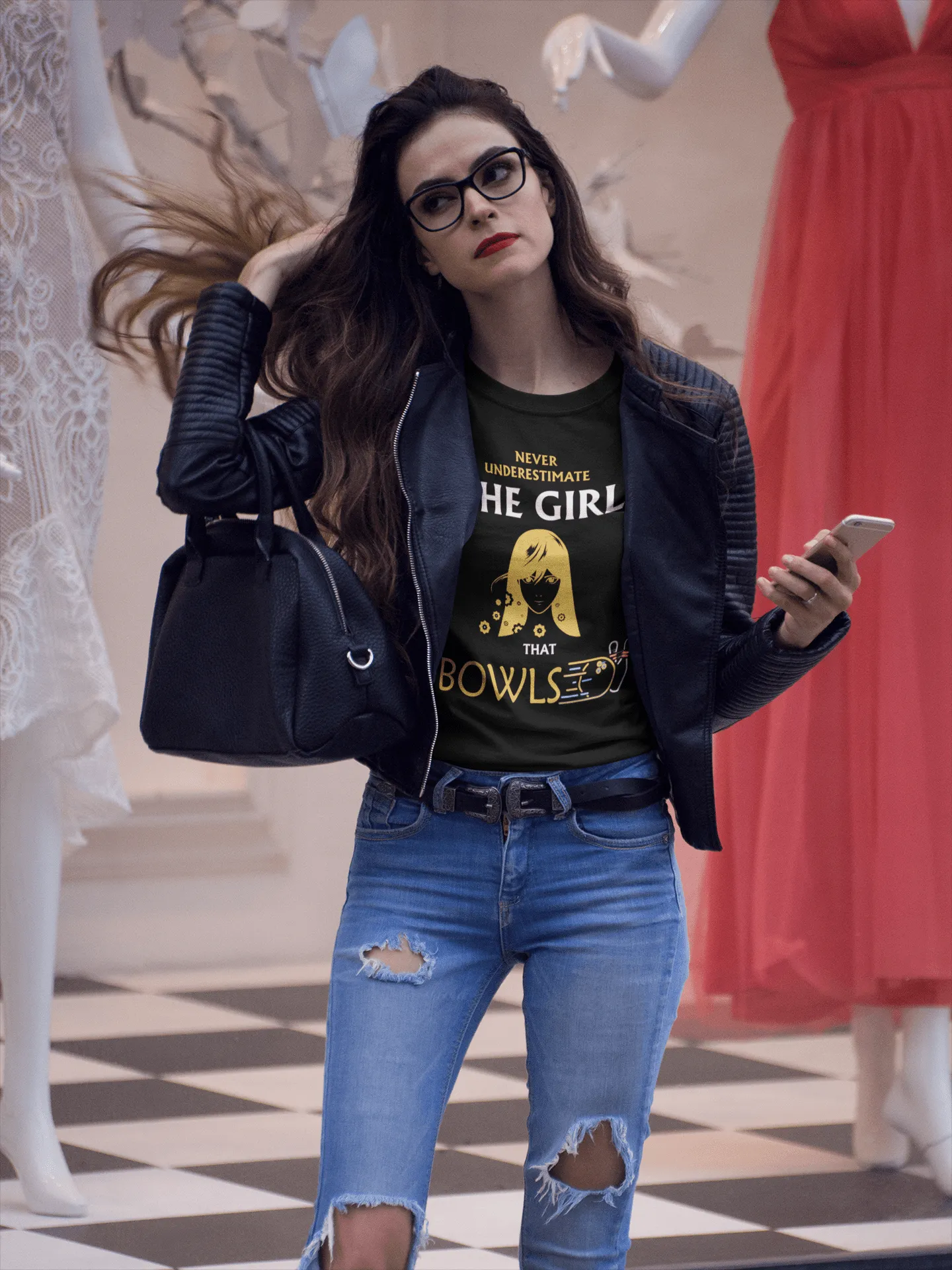 Limited Edition Girl That Bowls Bowling T-Shirt
