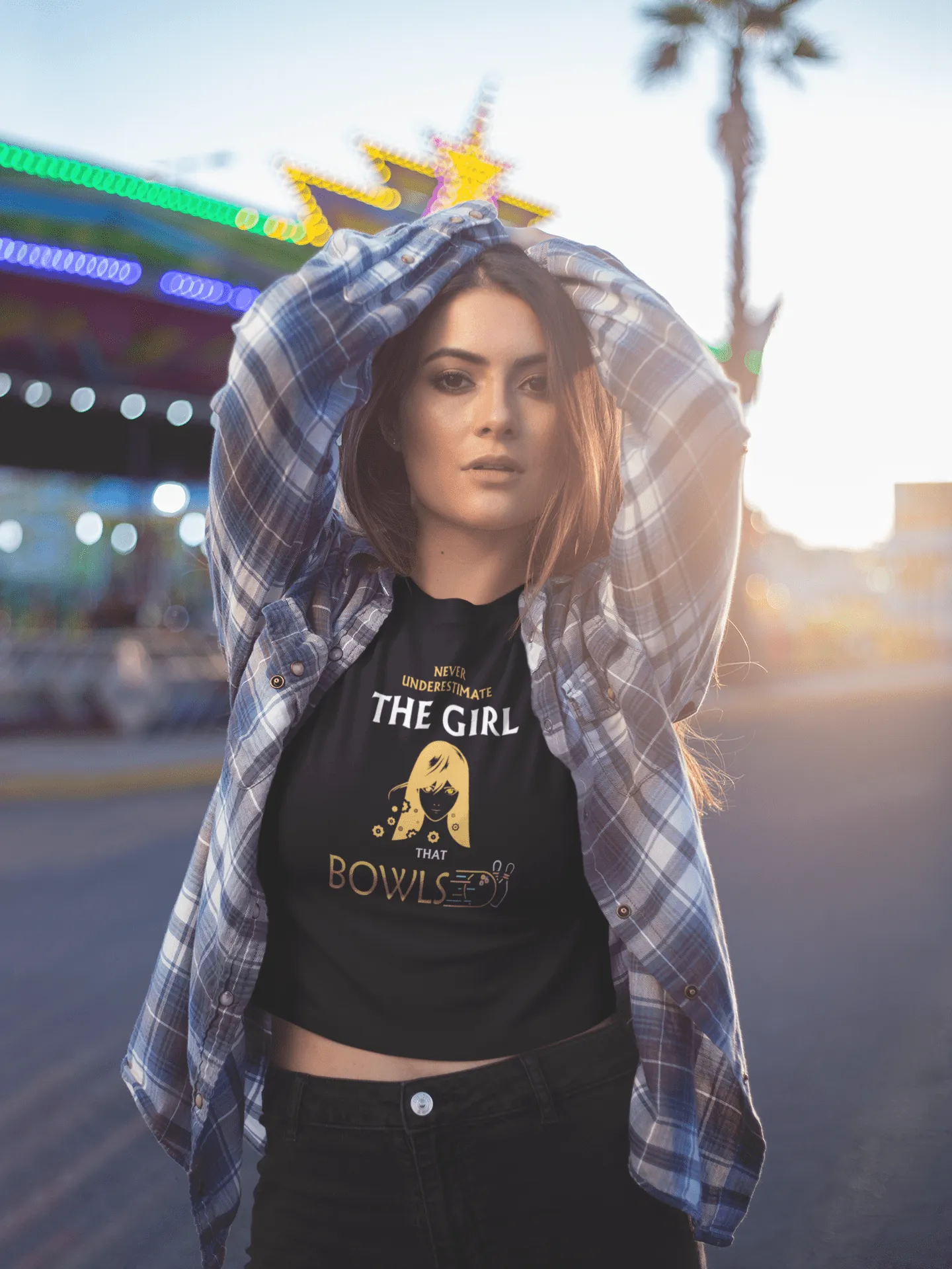 Limited Edition Girl That Bowls Bowling T-Shirt