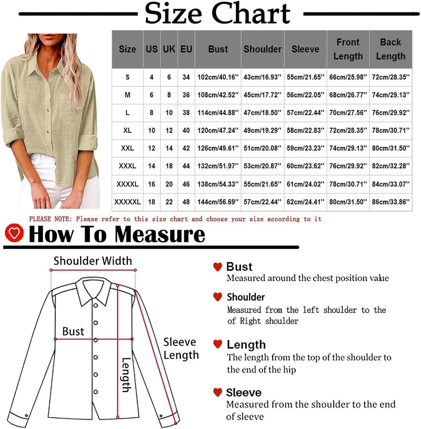 Linen Shirts for Women Down Shirt 2025 Spring Casual Long Sleeve Solid Color Shirts Loose Work Tops with Pockets