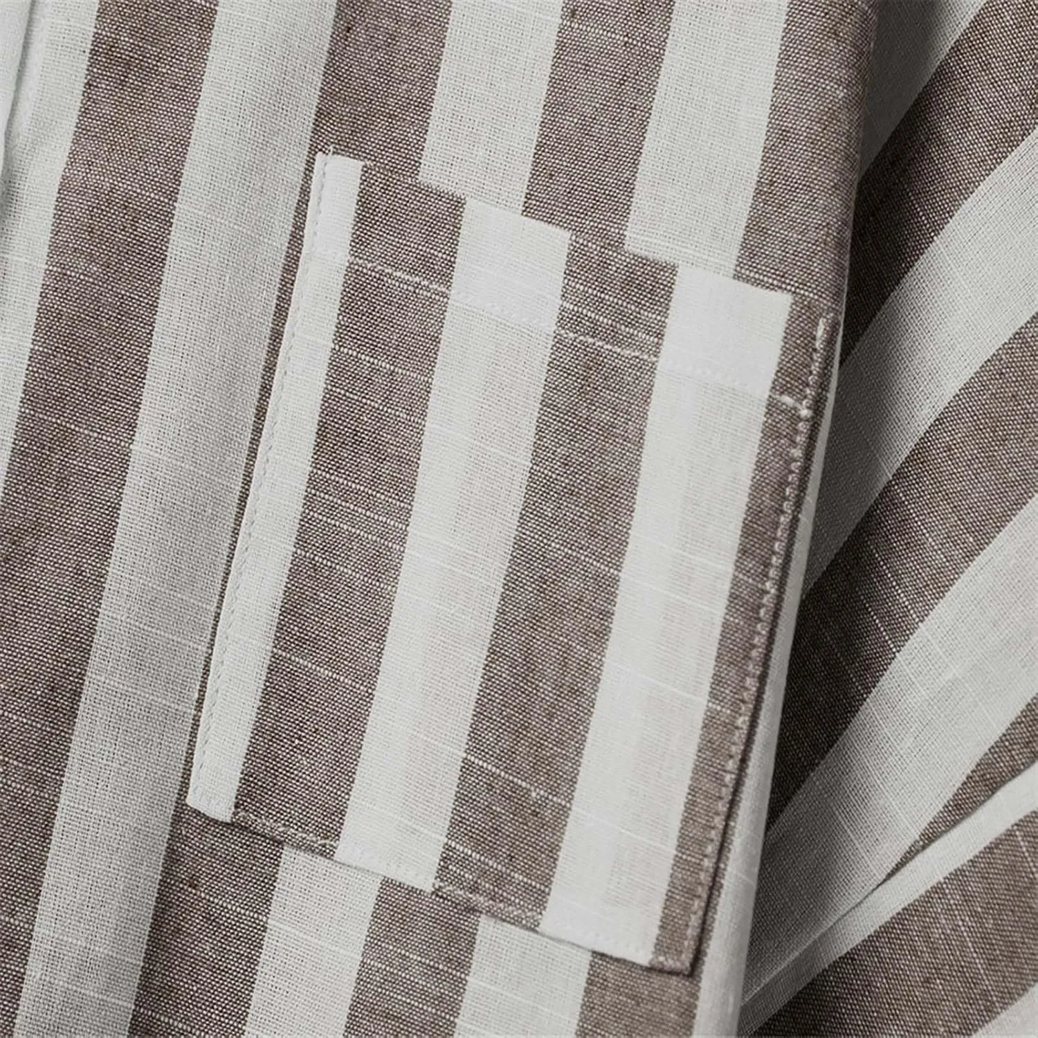Linen Shirts for Women Striped Button Down Shirts Lightweight Guaze Blouses Short Sleeve Boho Summer Tshirt