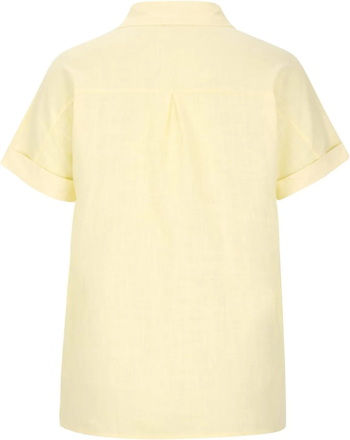 Linen Tops for Women Loose Solid Color Shirts Cotton Gauze Button Down T-Shirts Casual Short Sleeve Tunic Tops