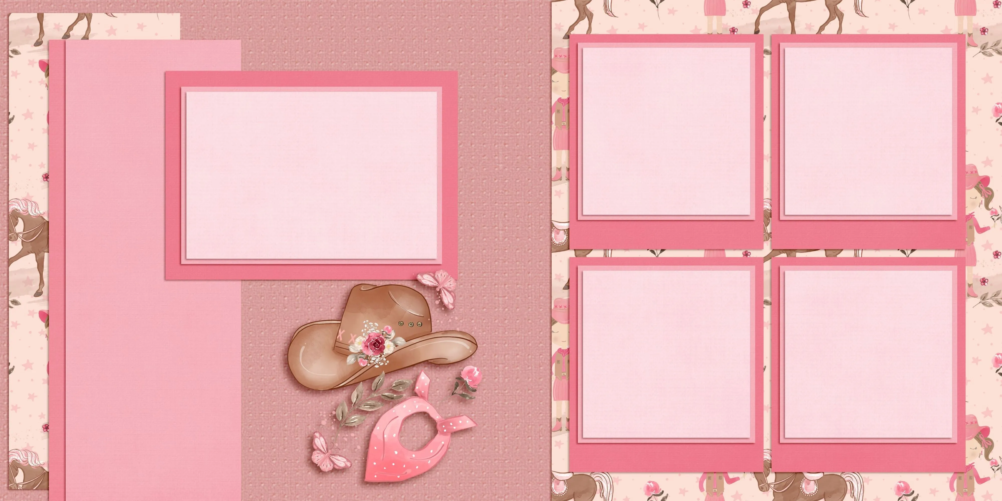 Little Cowgirl Hat - 6704