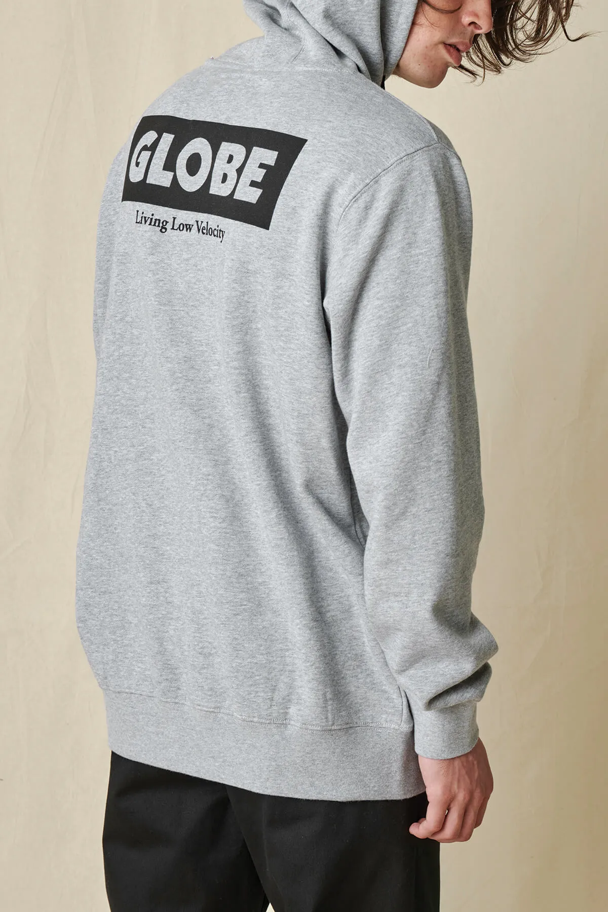 Living Low Velocity Hoodie - Grey Marle
