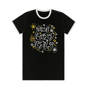Logo / Black Ringer T-shirt