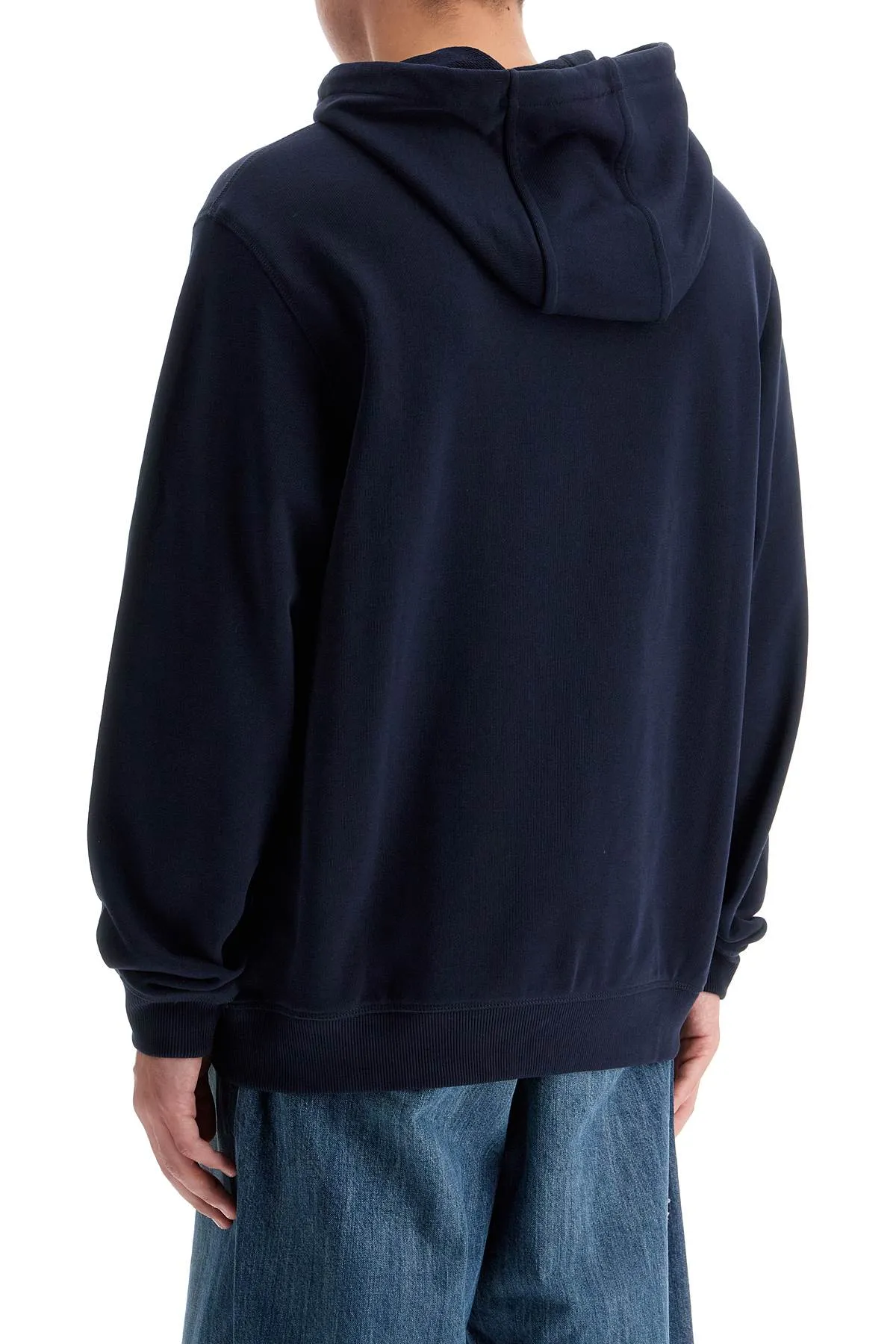 logo patch hoodie 50458700 DARK BLUE