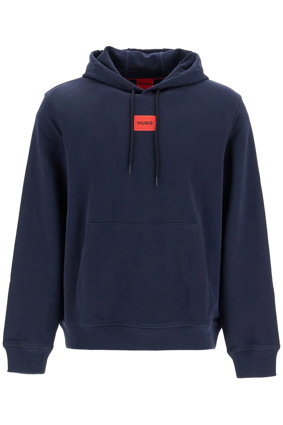 logo patch hoodie 50458700 DARK BLUE