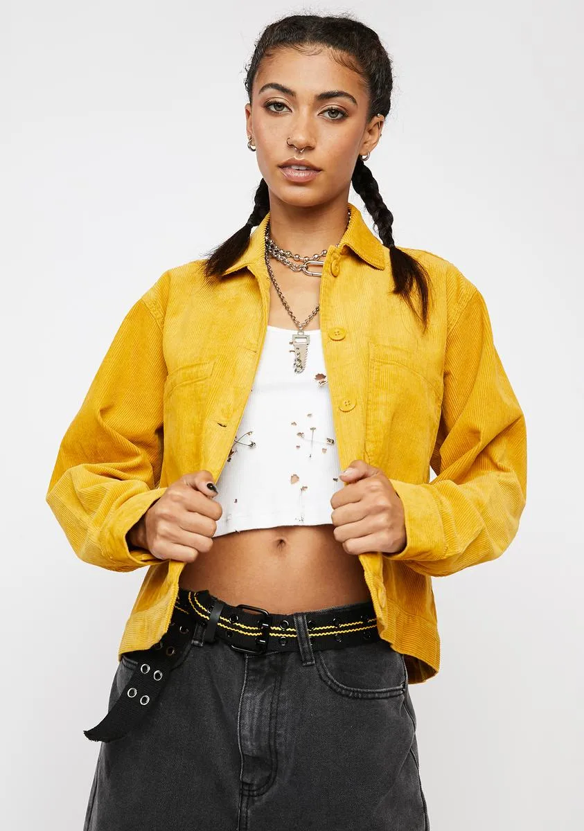 Loma Corduroy Button Up Shirt