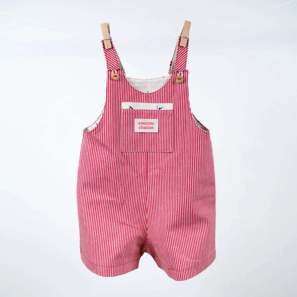 LONDON Dress & Short Overalls - Girl 6-4Y - PDF Sewing Pattern