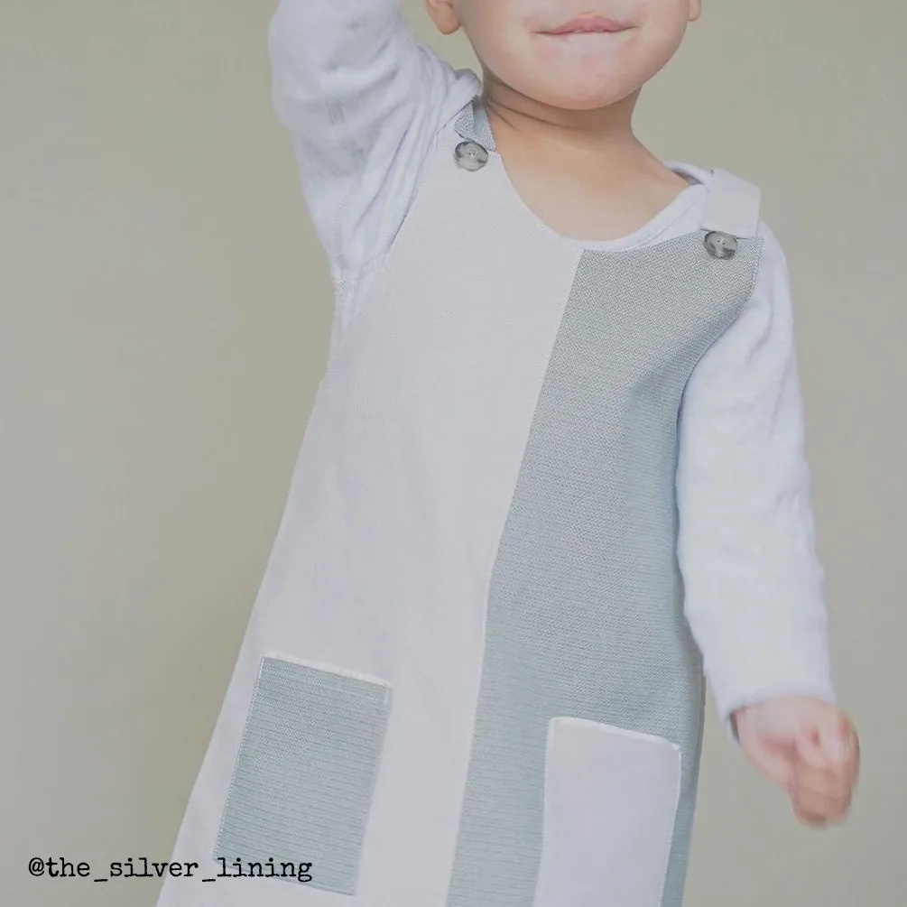 LONDON Dress & Short Overalls - Girl 6-4Y - PDF Sewing Pattern