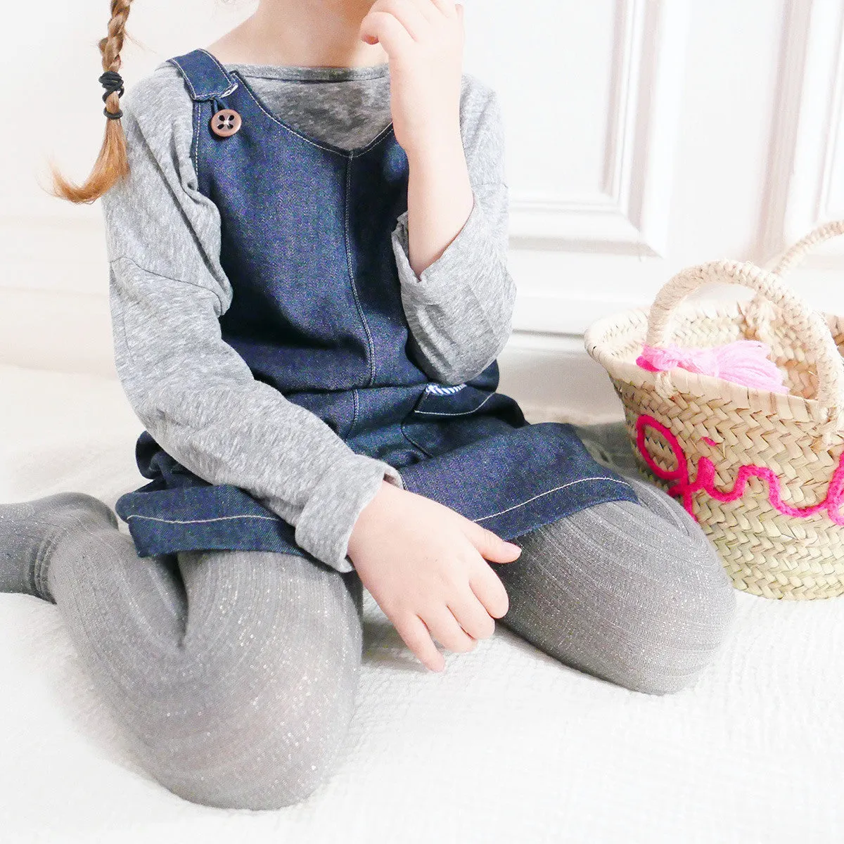 LONDON Dress & Short Overalls - Girl 6-4Y - PDF Sewing Pattern