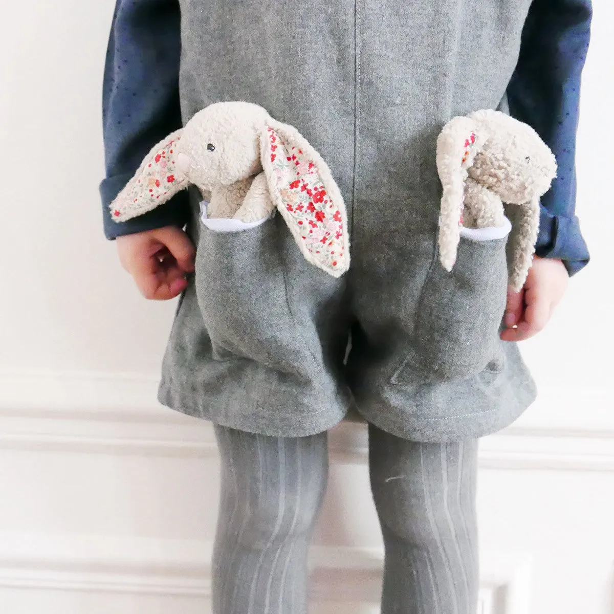 LONDON Dress & Short Overalls - Girl 6-4Y - PDF Sewing Pattern