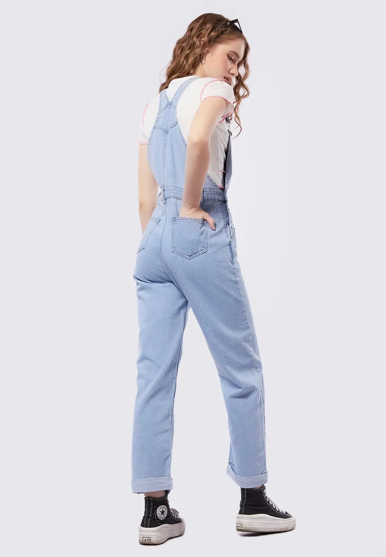 Long Denim Dungaree