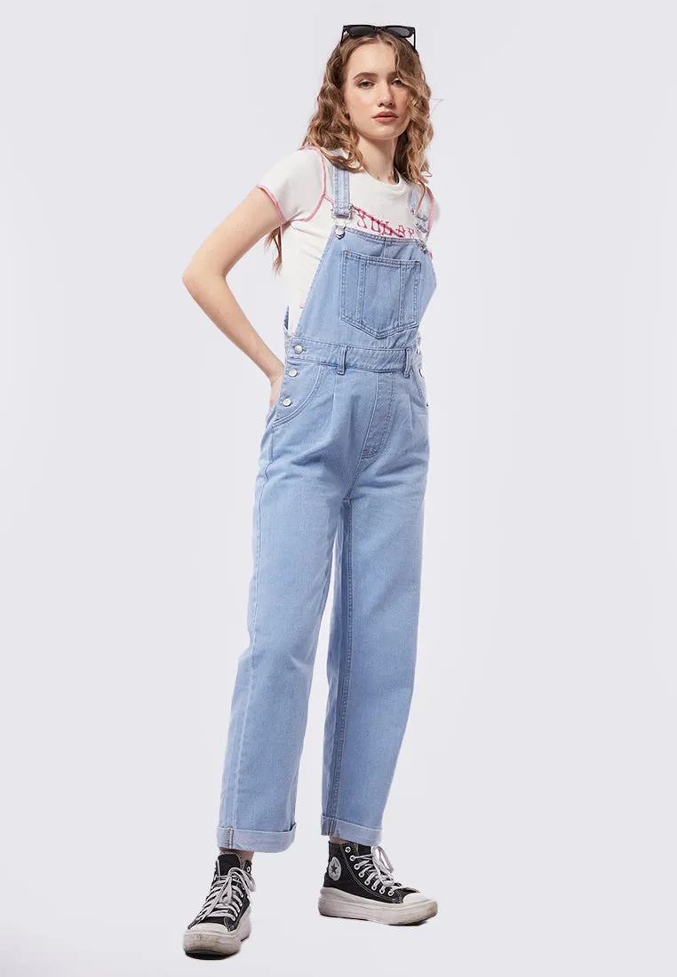 Long Denim Dungaree
