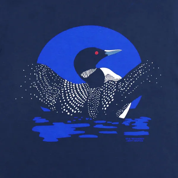 Loon n' Moon Unisex Adult T-Shirt by Liberty Graphics