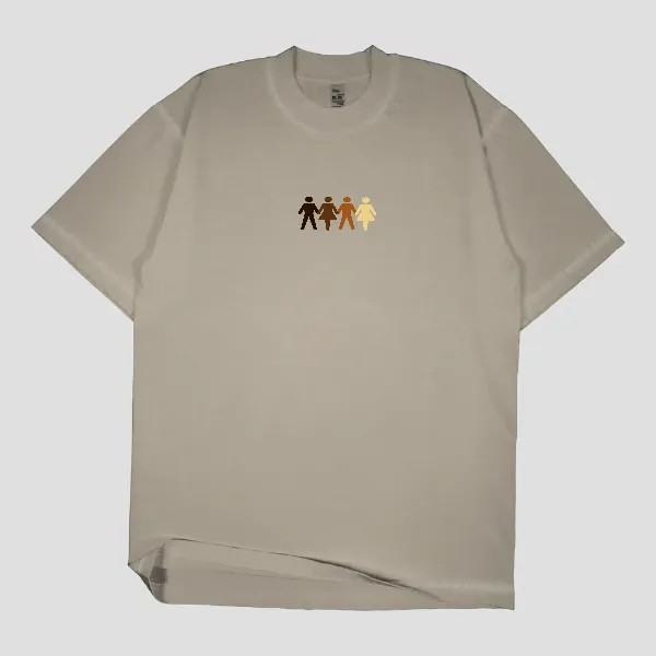 Los Angeles Apparel - 1801GD Garment Dyed T-Shirt (Heavy weight)