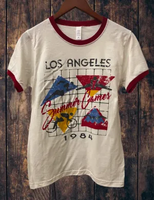 Los Angeles Summer games 1984  Ringer Vintage unisex T-Shirt