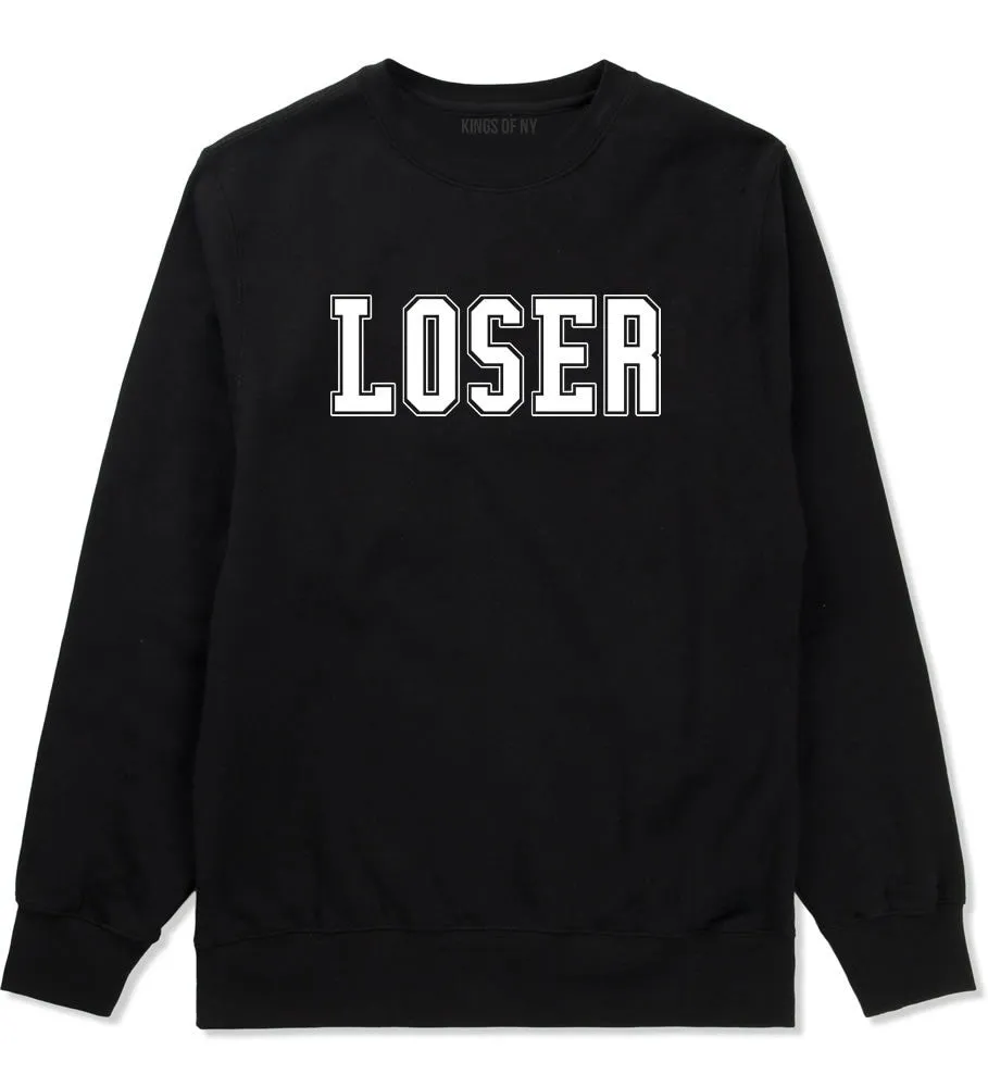 Loser College Style Boys Kids Crewneck Sweatshirt