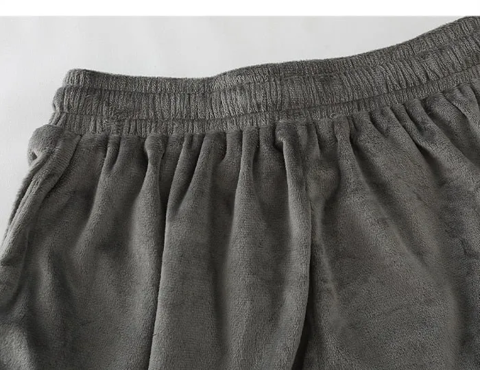 Lounge Velour Shorts in Charcoal or Black