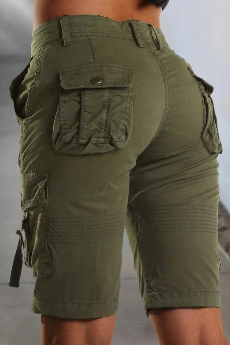 Lucie's™ Mid Cargo Shorts