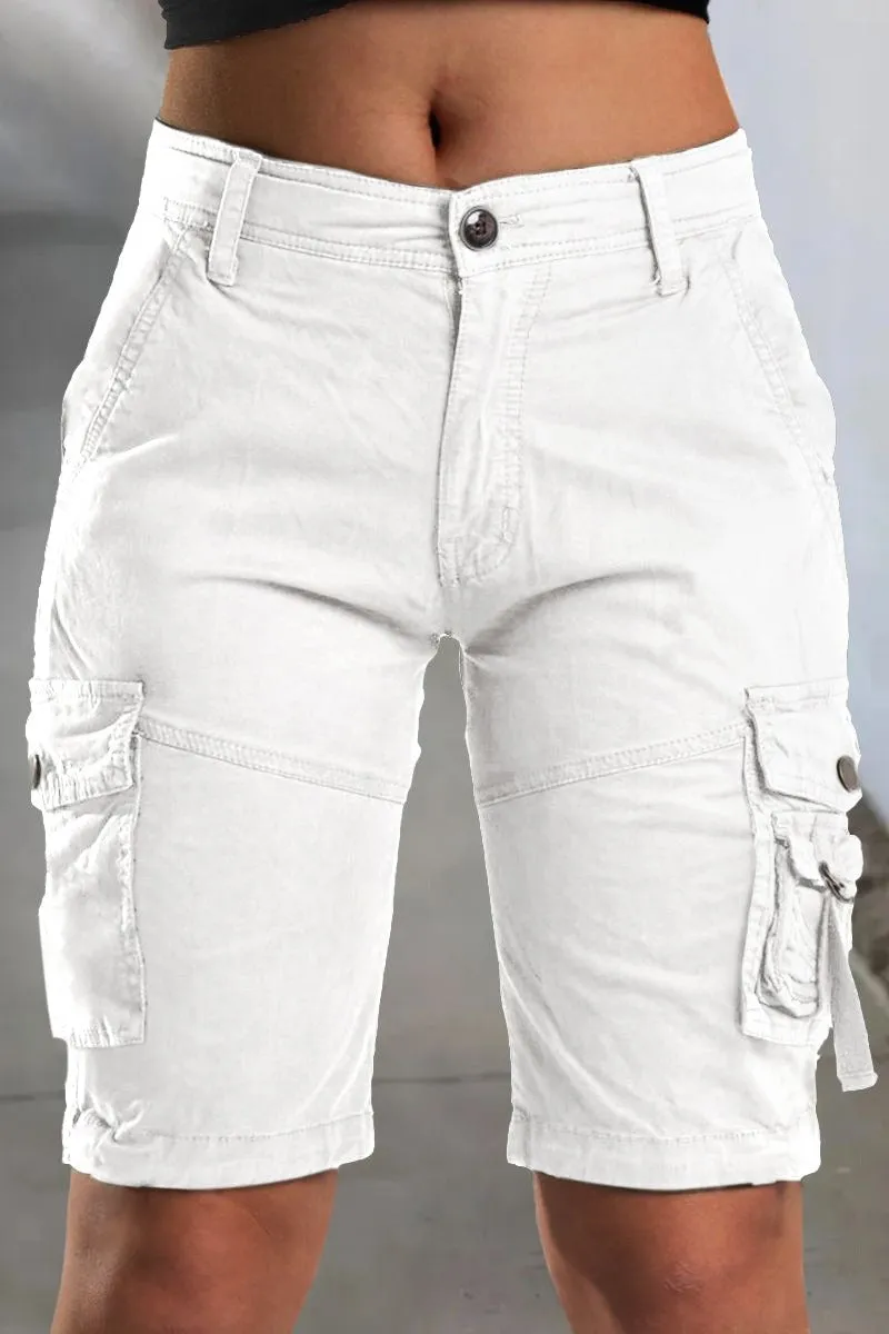 Lucie's™ Mid Cargo Shorts