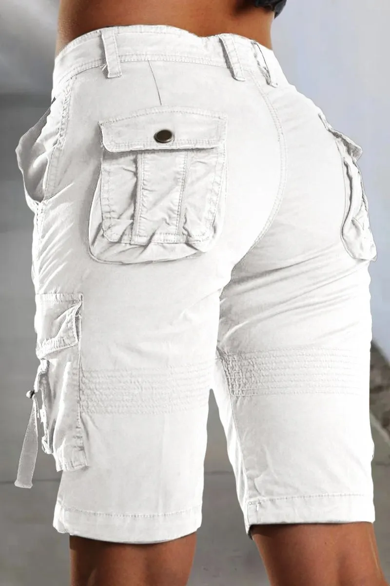 Lucie's™ Mid Cargo Shorts