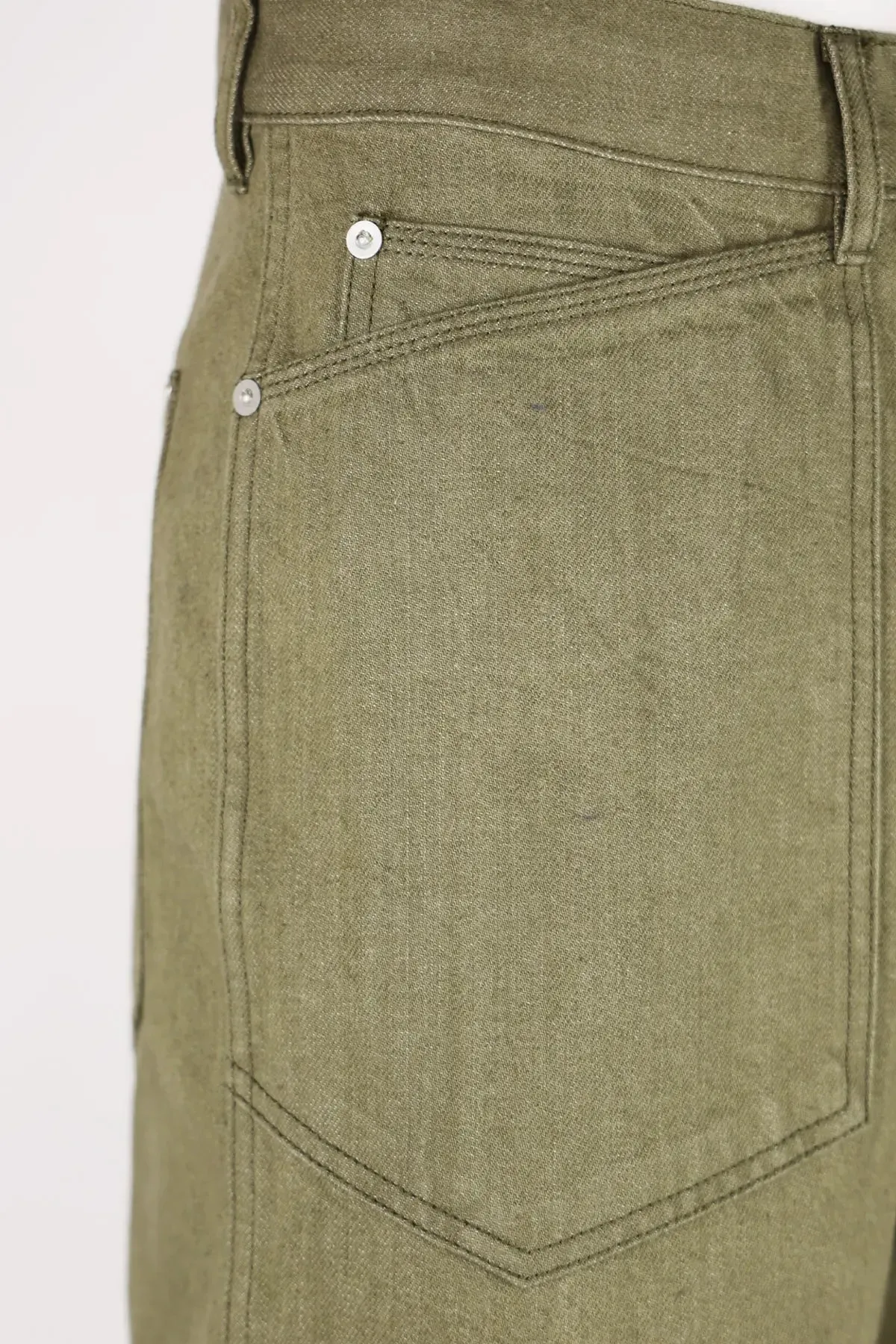 M-35 Pants - Green Denim