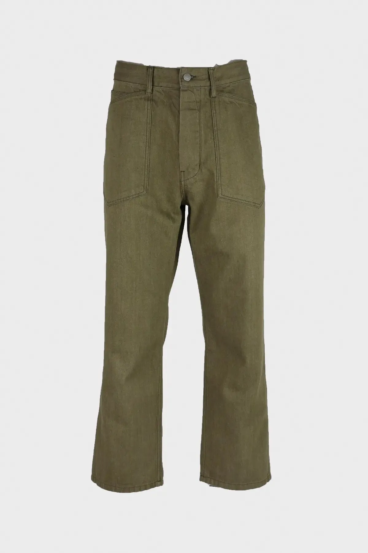 M-35 Pants - Green Denim