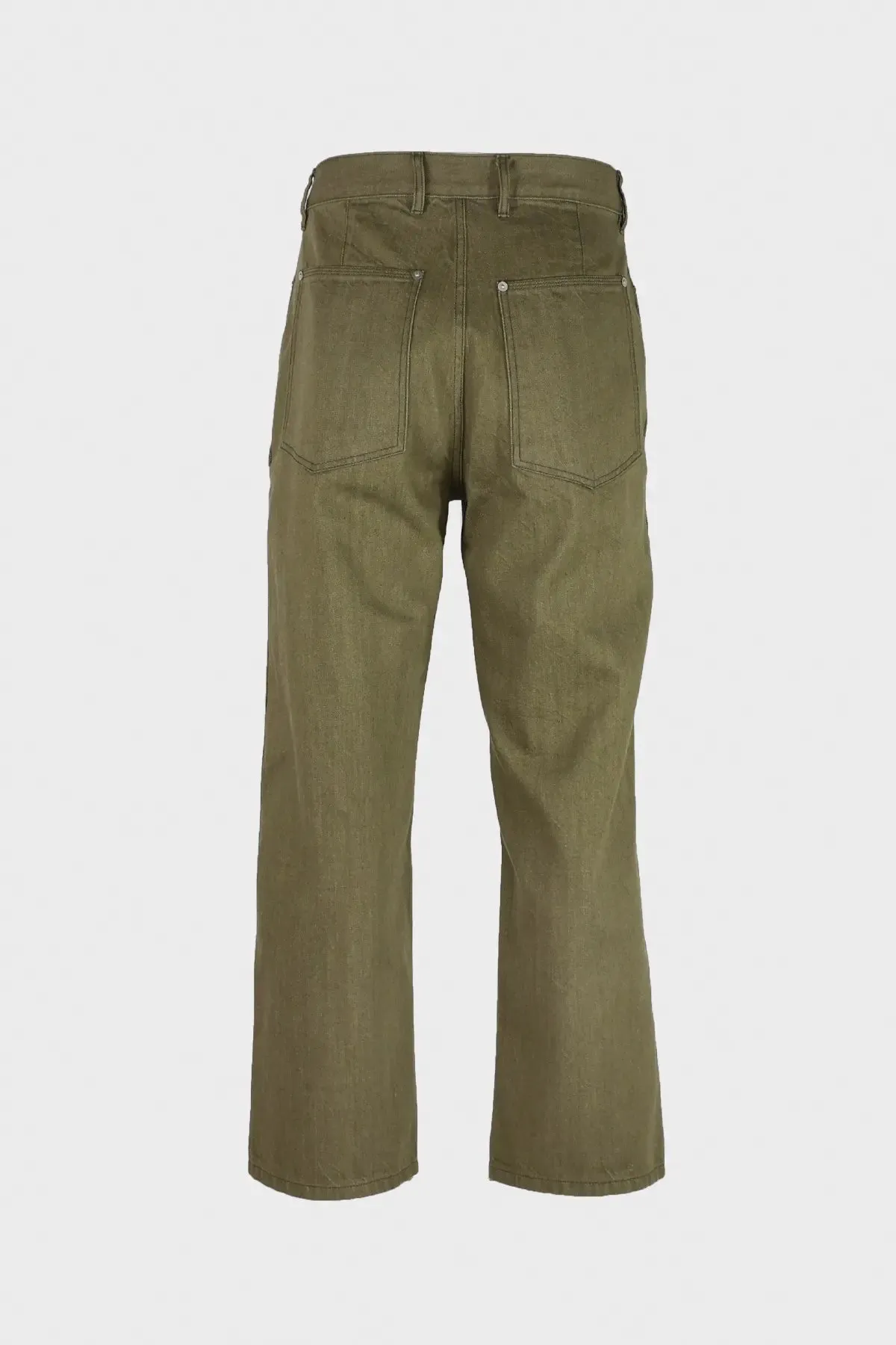 M-35 Pants - Green Denim