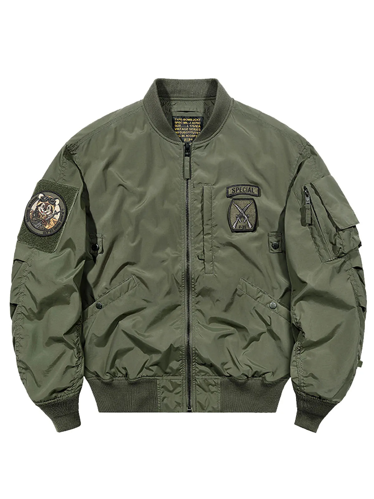 MA-1 Vintage American Style Bomber Jacket