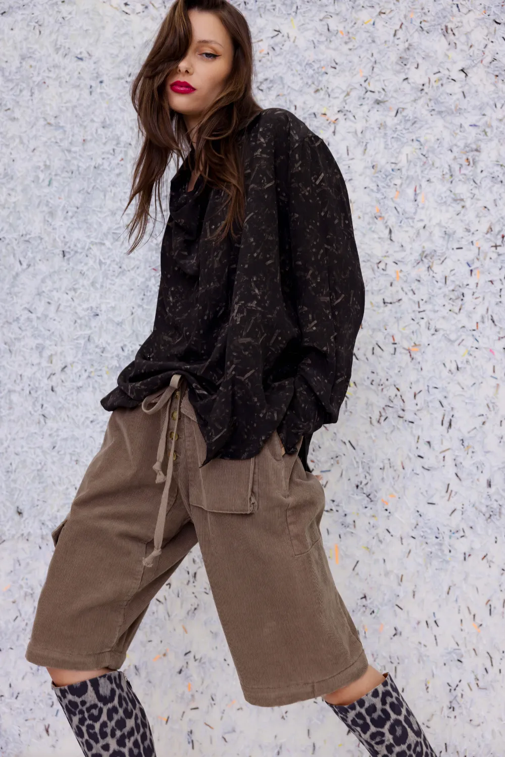 M.A.Dainty Trucker Pant Tobacco