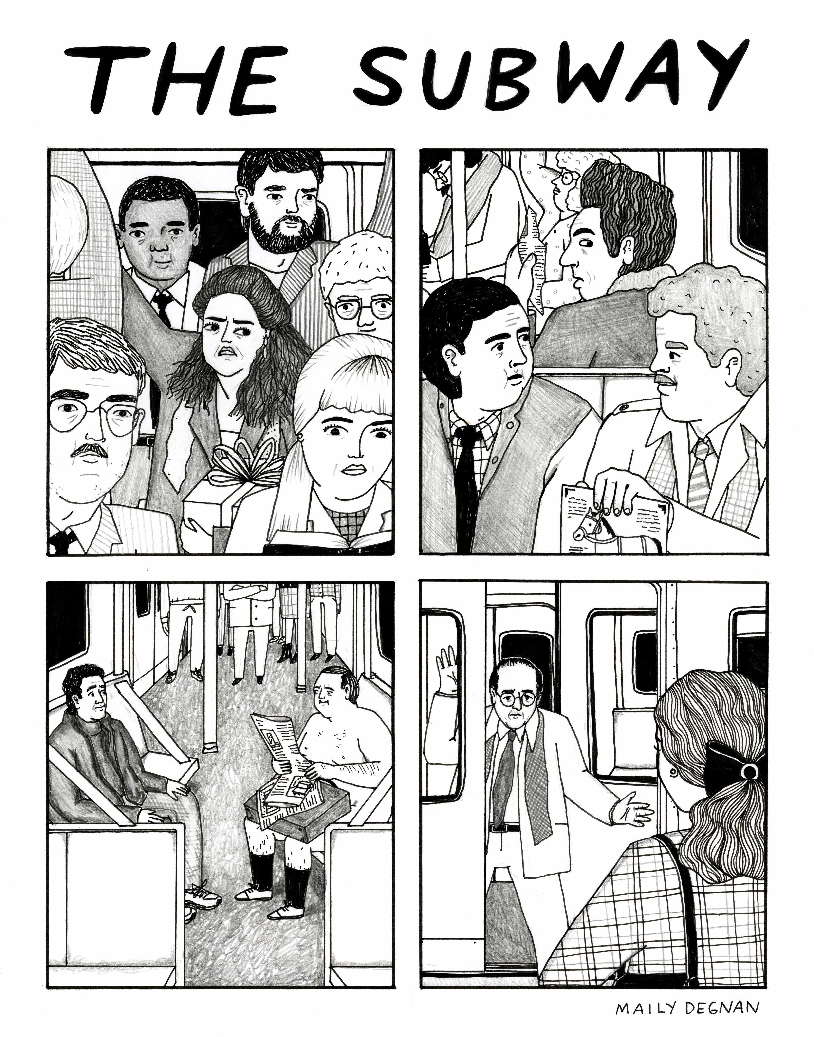 Mai Ly Degnan - "The Subway" (print)