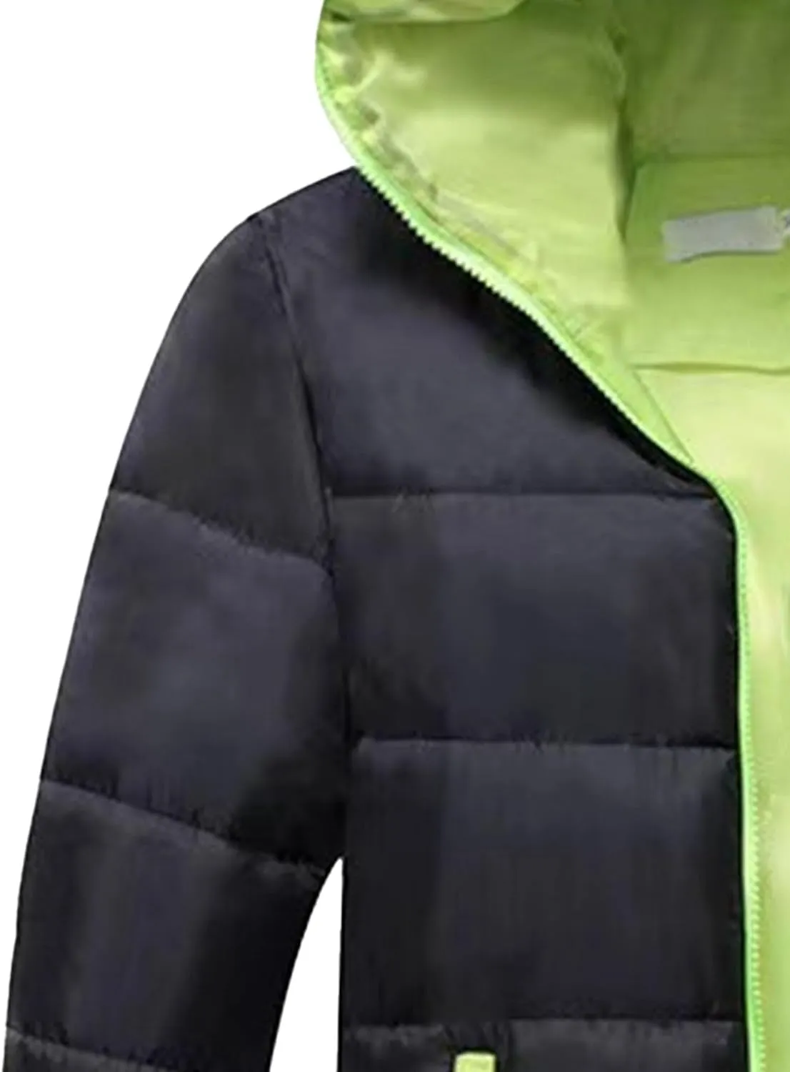 Maiyifu-GJ Men's Hooded Winter Down Coat Lightweight Warm Puffer Jacket Windproof Thicken Quilted Jackets Outerwear