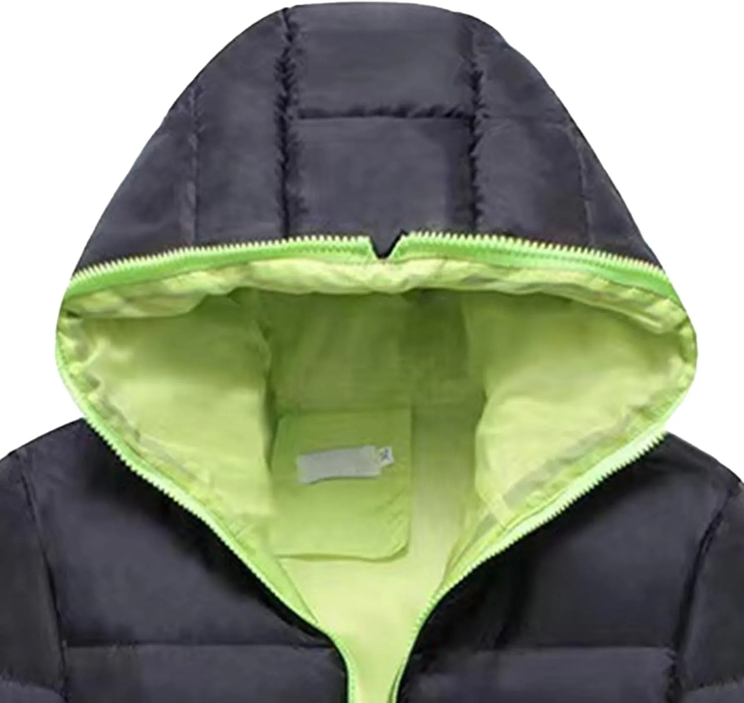 Maiyifu-GJ Men's Hooded Winter Down Coat Lightweight Warm Puffer Jacket Windproof Thicken Quilted Jackets Outerwear