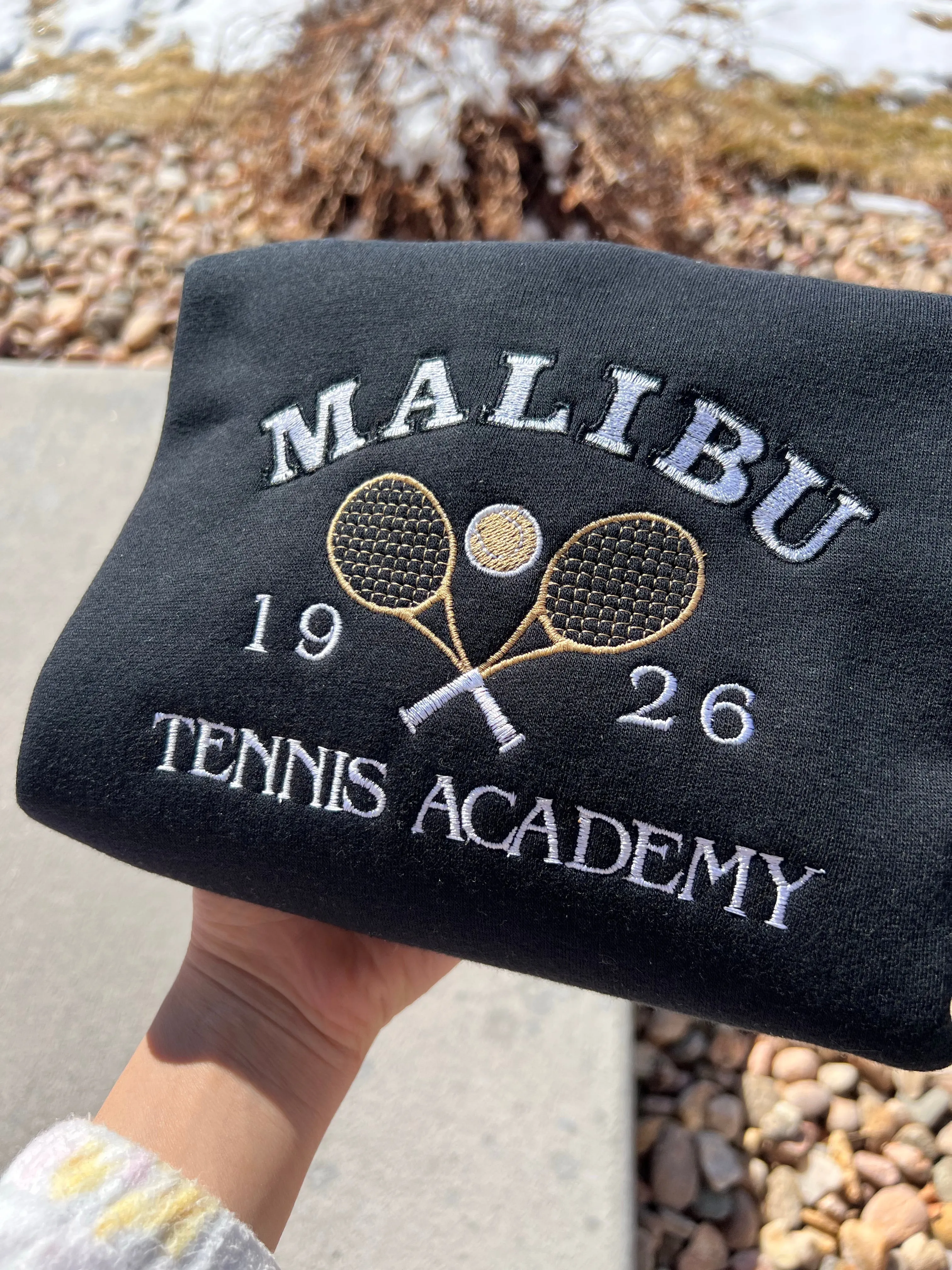 Malibu Embroidered sweatshirts