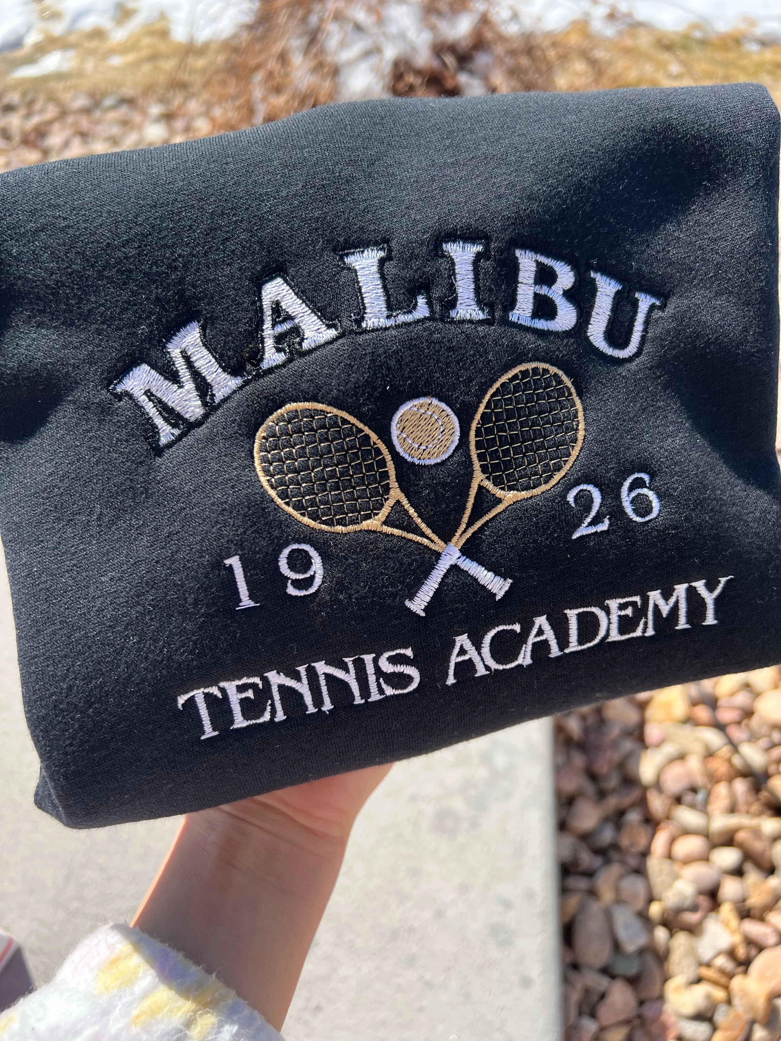 Malibu Embroidered sweatshirts