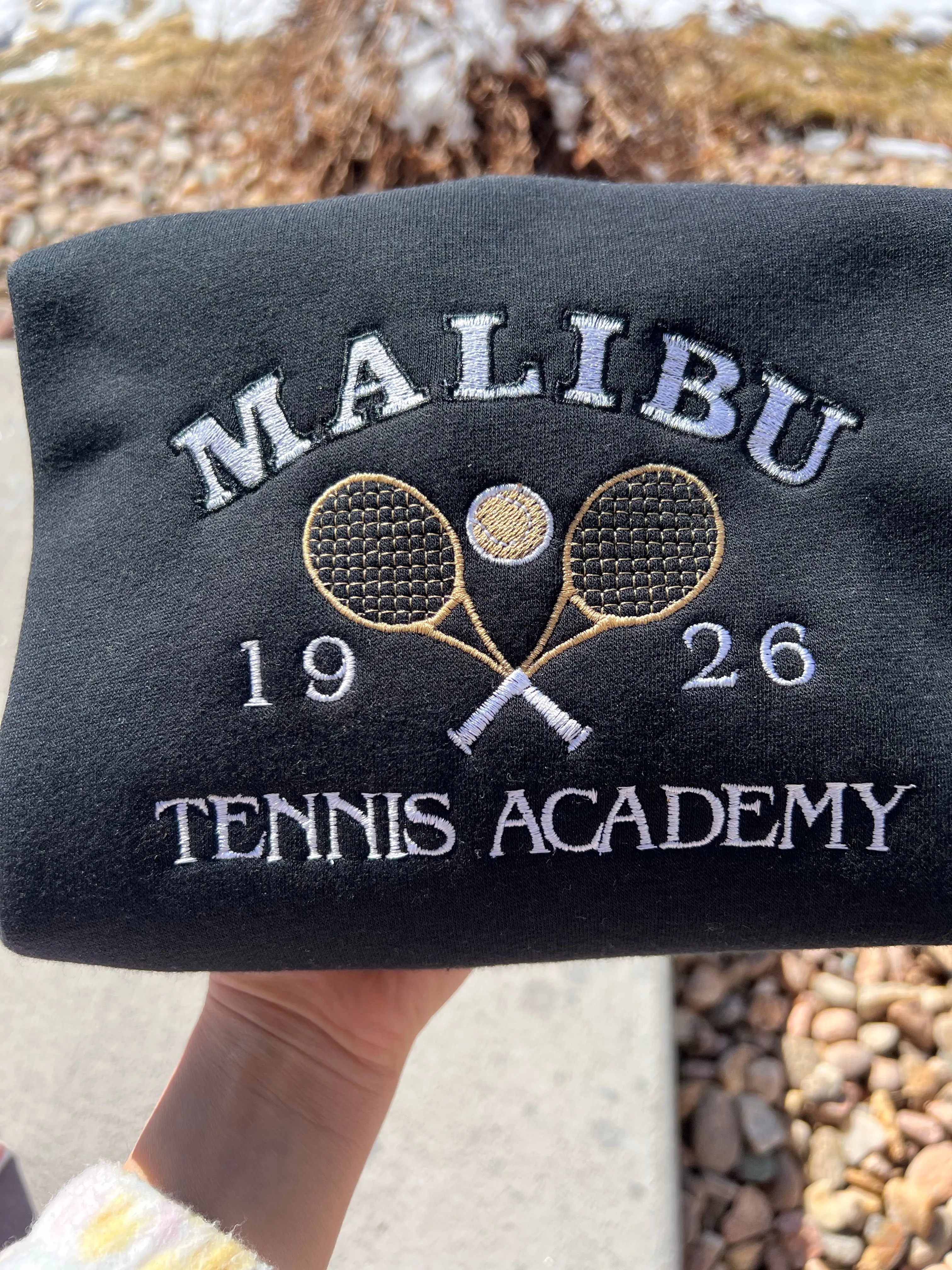 Malibu Embroidered sweatshirts