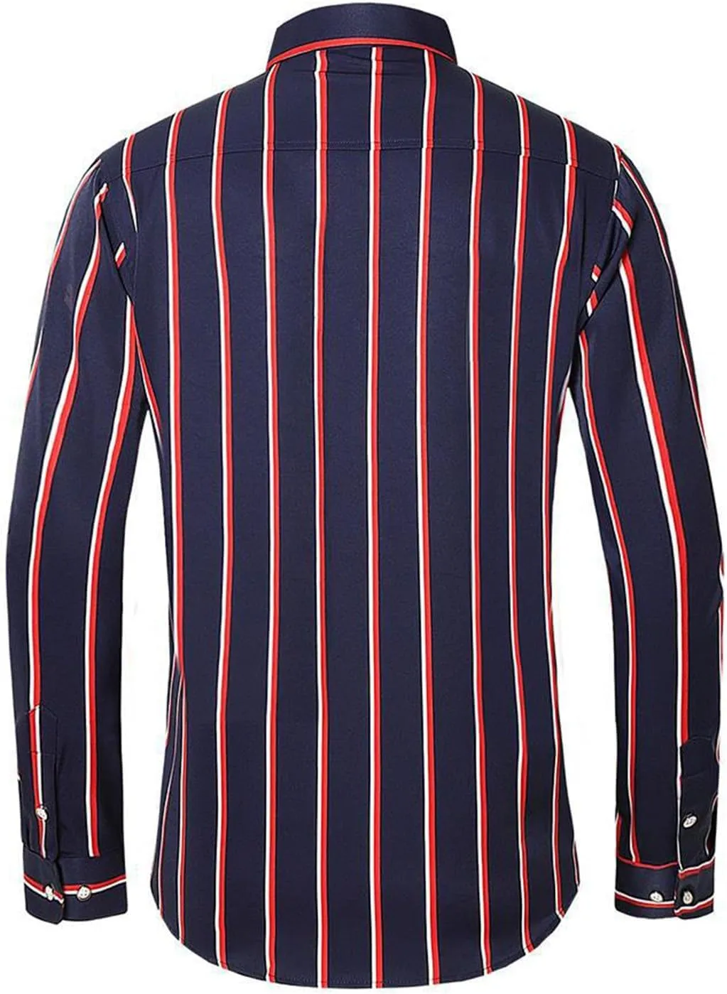 Man High Neck T Shirts Tee Tops for Mens Long Sleeve Plaid Cardigan Fall Winter Tee Shirt 2025 Y2K