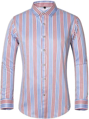 Man High Neck T Shirts Tee Tops for Mens Long Sleeve Plaid Cardigan Fall Winter Tee Shirt 2025 Y2K