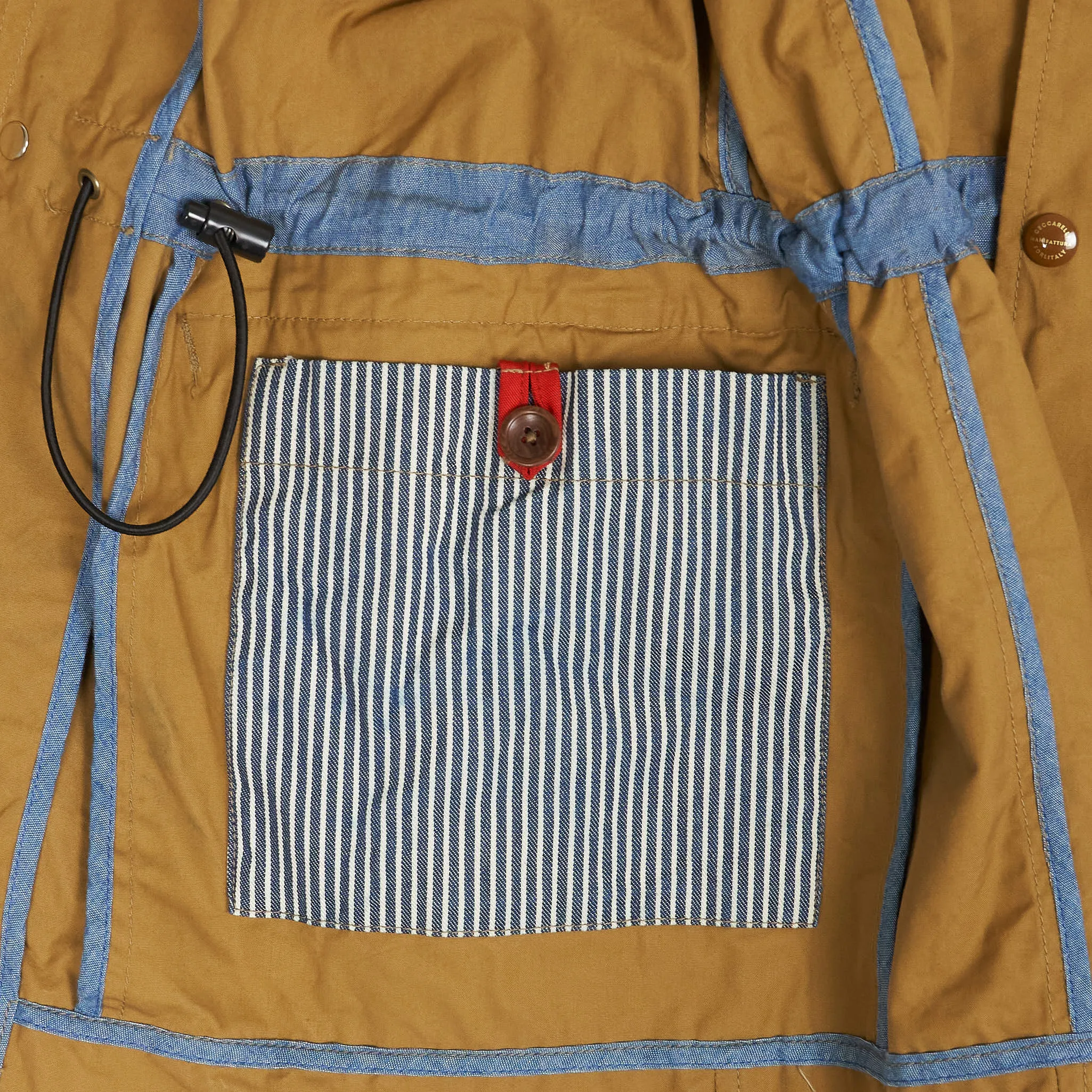 Manifattura Cecarelli Coated Lightweight Field Jacket