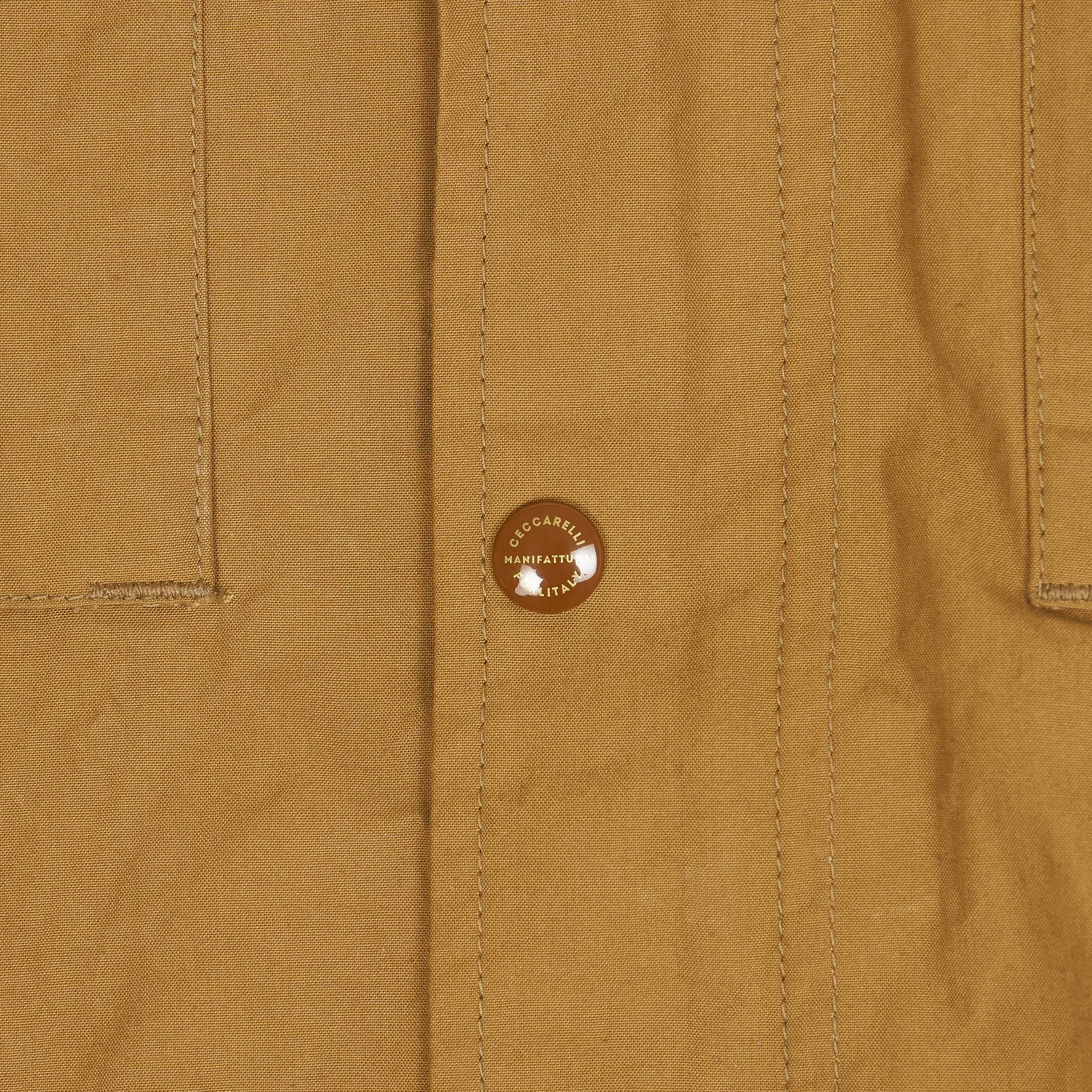 Manifattura Cecarelli Coated Lightweight Field Jacket